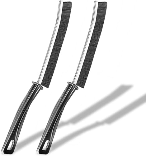 KOKSI Crevice Cleaning Brush for Bathroom Kitchen Bathtub Toilet Gap Cleaning Tool with Ergonomic Handle All Purpose Cleaning Product, Pack of 4