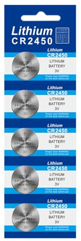 Yooghuge Lot de 25 piles bouton au lithium 3 V CR927/CR1220/CR1620/CR1632/CR2016/CR2025/CR2032/CR2450