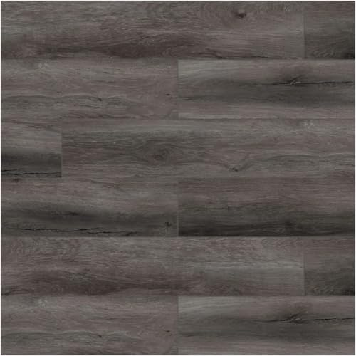 Vinylboden Klicksystem mit Trittschalldämmung Holzoptik - Rigid SPC Hartvinyl - Schwimmende Verlegung - 150 x 22,8 x 0,6 cm - 1,71 m² - 5 Dielen