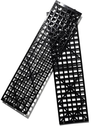 Lamsimoy 2Pcs Car Snow Mud Off Plate Tire Traction Foldable Skid Plate NonSlip Mat Sand Snow Chain Wheel Anti Skid Snowboarding Easy Install
