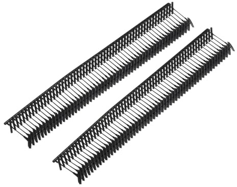 QUARKZMAN 3000 Stück Heftfäden Standard für Etikettierpistole, 10mm Tags for Tagging aus Kunststoff für Kleidung Etikettierung und Textil Karton Tag, Schwarz