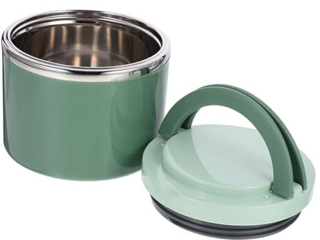 SHOWERORO Contenitore Per Alimenti Isolato Contenitore Per Zuppa Coperchio Ermetico Per Conservazione Cibo Colazione Pranzo Cena e Uso Quotidiano