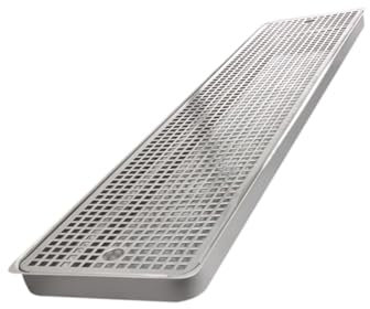 SWAYVES Kegerator Beer Drip Tray, Removable Receiving Tray Beverabar Drip Tray for Club Teahouse Home
