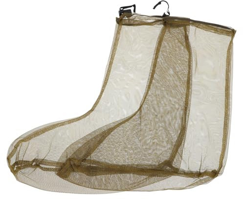 Kisangel Wild Fishing Net Leg Cover Lightweight Breathable Mesh Boot Covers for Fishing Hiking Camping Outdoor Footwear