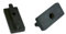 KXVXXV 105 clip per assi in WPC da 6 mm, clip di fissaggio in WPC, colore nero, in plastica per assi da terrazza/assi BPC, fissaggio nascosto con clip a T + viti