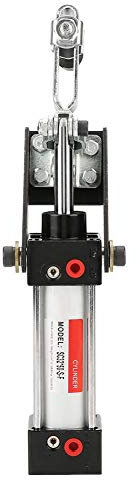 Pinza neumática, Jarchii Abrazadera neumática, 300 mm GH-12130 Cilindro profesional Abrazadera de sujeción neumática Uso de sujeción neumática en soldadura, accesorios, moldes y otras posiciones