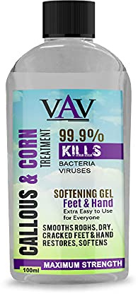 Best Callus Remover, Callus Eliminator, Liquid & Gel For Corn And Callus (100ML)