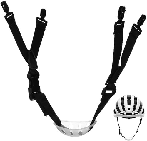 Baluue 6Pcs Adjustable Hard Hat Chin Straps with Quick Release Buckle Elastic Safety Helmet Straps for Construction and Welding Helmets