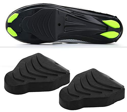 Zunate Fahrrad Cleats Cover, 1 Paar Fahrrad Pedale Cleats Schutzhülle Fahrrad Cleats Gummi Cover Set für Look Delta Pedal Cleats