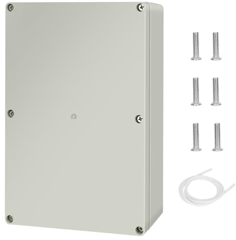 Scatola Derivazione Esterna, Scatola di collegamento elettronica IP65 Impermeabile, Scatola di giunzione in ABS,Scatola Di Progetto Elettrico,ABS Plastica All'involucro Custodia,23 x 15 x 8.5 cm