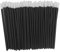 JIAYUET 1000 PCS Lip Gloss Brushes, Black Lip Applicator Lipstick Wands for Concealer, Make Up