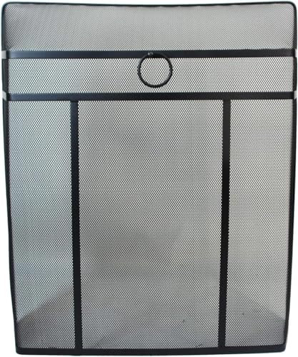 Heavy Duty Fire Guard For Fireplace, Open Fire, Log Burner. Safe Spark Screen Fireguard Cover, Safety Barrier Guards From Fires