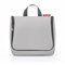 reisenthel toiletbag - praktischer Kulturbeutel mit Haken, wasserabweisendes Material, Couleur:Herringbone Grey