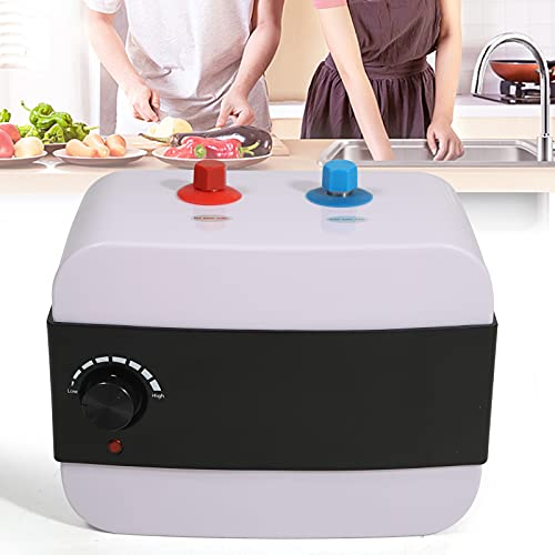 Scaldacqua istantanea, 1500 W, scaldabagno istantaneo, 6 l, scaldabagno istantaneo per cucina e bagno
