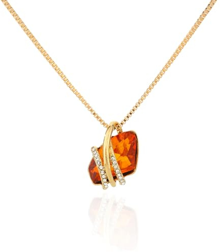 Collier en ambre – Boucles d'oreilles en ambre pour femme, perles d'ambre, bijoux d'ambre, pendentif en ambre de la Baltique, collier de perles d'ambre, collier avec pendentif en pierre I Hope The
