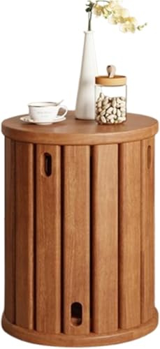 Stapelhocker aus Holz, minimalistisches Vintage-Design für Wohnzimmer, Esszimmer, Balkon, Büro
