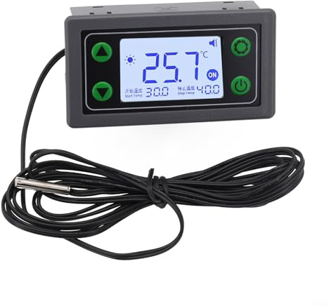 Termostato inteligente, control remoto SA30 de 30 A, WiFi, controlador de temperatura digital totalmente automático con sonda para el hogar (XY-SA30)