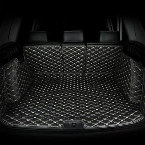 Car Trunk Mat for BMW 3 Series 3 M3 Sedan 318i 318d 320i 320d 330d 320e 330e 330i M340i M3340d Waterproof Wear-Resistant Trunk Boot Mat,Applicable to Most Vehicles,C-High Side Full Coverage