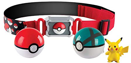 Pokemon T18889 - Pokeballgürtel mit Pokebällen Rollenspiel Set
