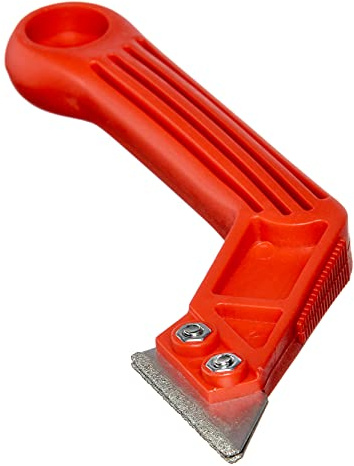 Amtech Grout Remover with Twin Tungsten Carbide Blades, Lightweight Ergonomic Handle for Easy Grout Removal in Bathrooms and Kitchens