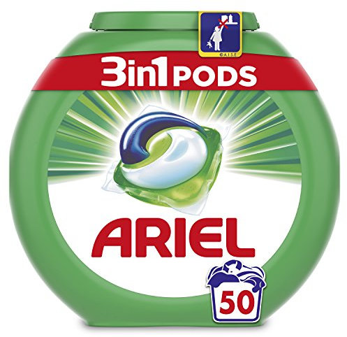 Ariel 3 in 1 Pods Waschpulver Original Kapseln 50 lavados
