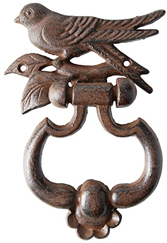 Door Knocker (Bird) - Cast Iron - Garden Outdoor - 17.9cm