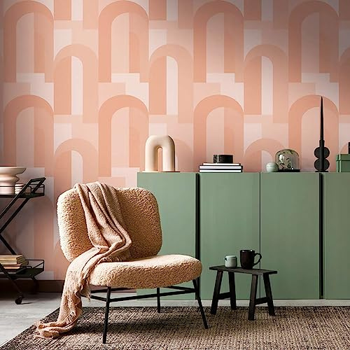 Art Deco 391702 Papier peint intissé Motif Architects Paper Arcade Rétro 10,05 m x 0,53 m Fabriqué en Allemagne