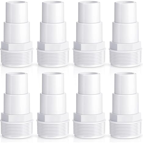JNJOOD Universal 1,25/1,5 Schlauchadapter Pool Filter Pumpe Schlauchadapter Zubehör für Spx1091Z7, Spx1091Z4 Adapter