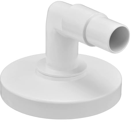 HEIBTENY Plaque d'adaptation pour tuyau d'aspiration pour skimmer hors sol pour Hayward Front Access pour piscines SP1090, SP1091 et SP1092 6,1 x 4,72