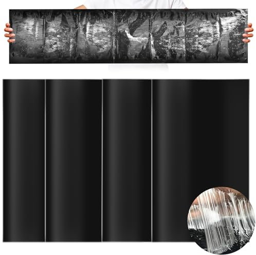 Klebefalle, 120 cm x 27 cm Klebefallen, Extra Stark Kleber Trap, Heimchenfalle, 4 Stück Kakerlakenfalle für Stark Klebrig Und Einfach zu Verwenden