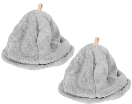 Healvian 2stücke Saunahaube Für Herren Schnelltrocknend Saugfähig Wiederverwendbar Badehaube Für Sauna Und Dusche Kopfbedeckung Für Zuhause Und Reise
