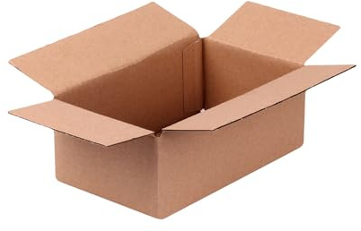 Faltkarton 200x120x80 mm | 1-wellig B-Welle Versandkarton Klein für DHL Päckchen S | DPD XS | GLS XS | Hermes Päckchen | Verpackungskarton Päckchen Kartons E-Commerce, Paket Karton (20 Stück)