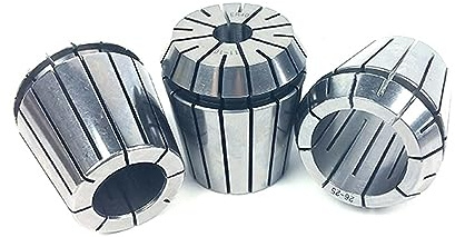 Stahlfederklammer Große Bohrung ER8-ER40 Frühling Collet Set for Bohrfutter Fräser Drehmaschine Werkzeug(ER16-12mm 0.008)