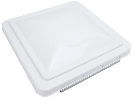 Mtlavishness Tapa de ventilación de techo para autocaravana repuesto universal de 14 pulgadas, cubierta tipo cúpula para caravana y autocaravana: protección segura contra la
