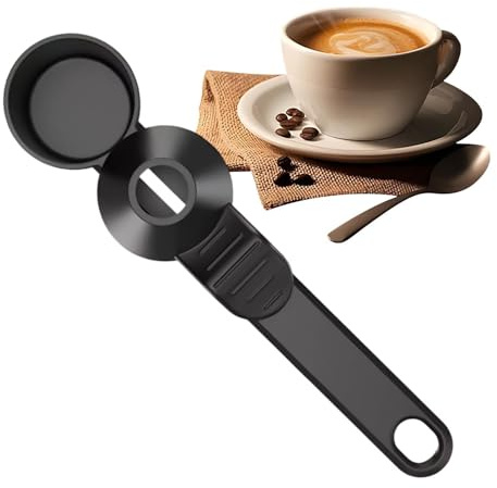 Cucchiaio da caffè con imbuto, cucchiaio dosatore riutilizzabile, per proteine in polvere macinate, per integratori proteici, bottiglie d'acqua, casa, cucina, camper, viaggi quotidiani