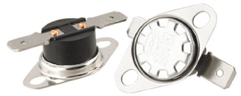 sourcing map 5 Stück KSD301 Thermoschalter 135°C Normalerweise Geschlossen | Thermostat Snap-Disc Temperaturregierung Schalter, 250V 10A