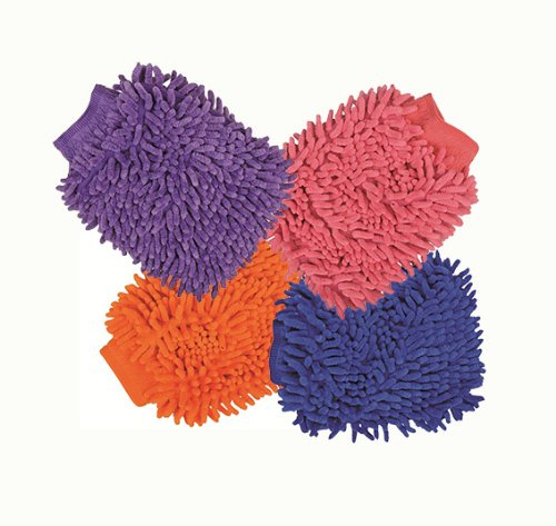 HKM 65114200 Putzhandschuh - Superfloor, M, orange