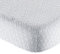 CASA TESSILE Coprimaterasso Sanity Spugna Singolo, cm 90x200+25, Proteggi Materasso Elastico con Angoli