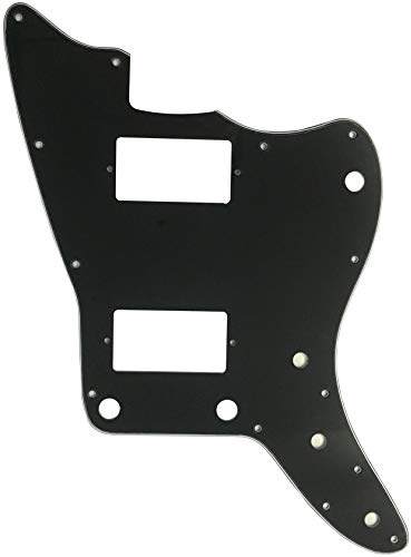 Si adatta agli US Jazzmaster con PAF Pickups Style No Rhythm Control Guitar Pickguard (3 strati nero)