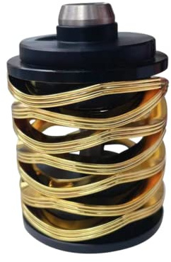 London Craftwork Carbon Steel Suspension Spring full set for BROMPTON incl disc and bolt GOLD