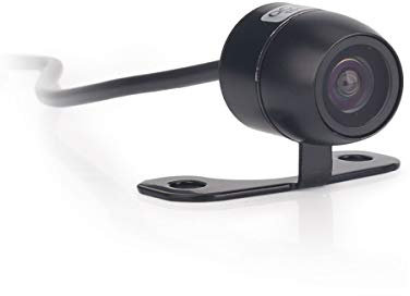 Erisin Mini 170° Auto Retromarcia Universale HD Visione Notturna Telecamera di Retromarcia, Impermeabile Backup 18mm Mini Visualizzazione a Colori CCD Backup Camera Grandangolare