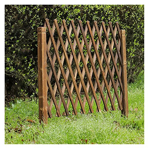 Panneaux de clôture treillis en bois pour décoration de jardin et support de plantes