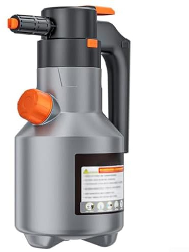 Hasaller Elektrische Schaumsprüher, 2 l, 8 bar, Hochdruckreiniger, G-un Hand-Schneeschaumpumpe, robuste Autowaschflasche für Auto-Reinigung, Zuhause, Garten, Bewässerung, nicht korrosive Flüssigkeiten