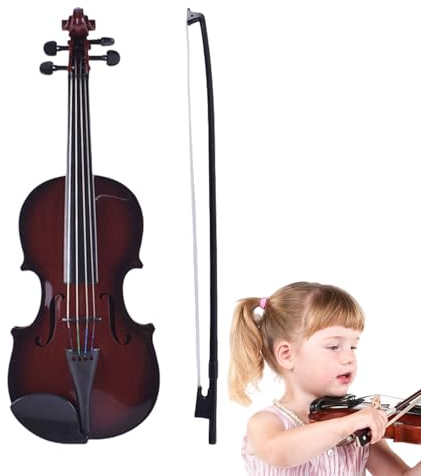 Toy - Mini Musikinstrument, Nybörjare Klassisk | Hävdar dem repliken av bågens melodi, plastelevens rytm, spelljudspel