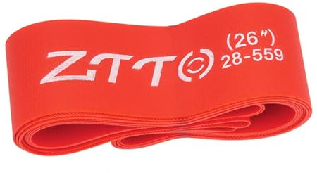 JISADER 2 Piezas Banda Antipinchazos para Bicicleta Cinta Rim Strip de Nylon Accesorio Ligero Flexible Protección Rueda Adecuada para Ciclistas Aficionados Y, Ancho 2.8 Cm