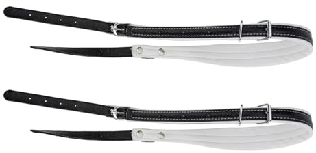 DECHOUS Akkordeongurt mit Flexiblem Strapazierfähigem Bassgurt aus Leder Verstellbarer für Akkordeon und Saiteninstrumente für Outdoor Auftritte