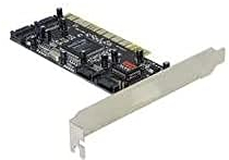 Delock 70154 - Controlador Raid (4 x SATA, 32-bit PCI 2.2, 1.54 GB/s)