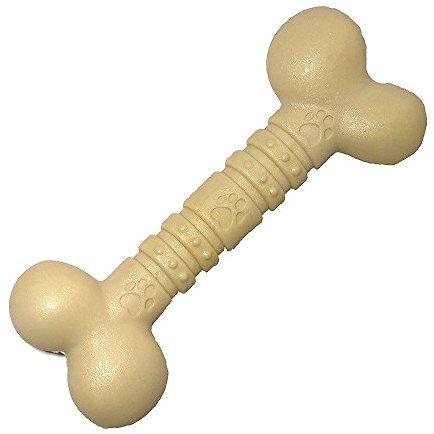 Rosewood Large Chicken Bone – Durable Nylon Chew Toy for Large Dogs 20kg+ | Promotes Dental Hygiene | Long-Lasting Chicken Flavour | 17cm Bone Shape