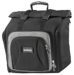 Soundwear Performer 2072 Akkordeon-Rucksack 72 Bass Gigbag, schwarz