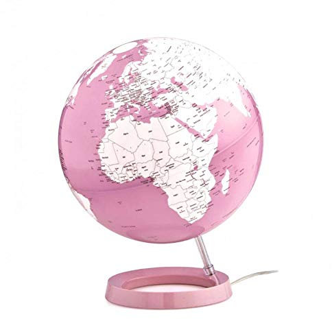 Mappamondo L&C Pastel, Atmosphere (Coral)